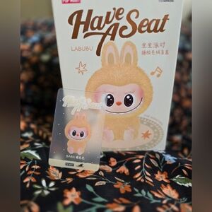 Popmart Labubu Have a Seat -Baba